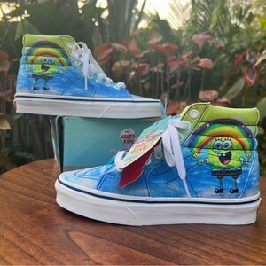 Vans SpongeBob Imaginaaation Sk8-Hi sneakers Limited Edition Unisex NEW